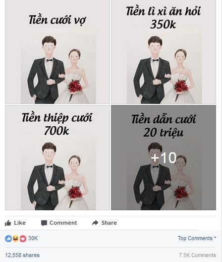 Chi phí đám cưới, đám hỏi cần bao nhiêu tiền? 7 Chi phí đám cưới, đám hỏi cần bao nhiêu tiền?