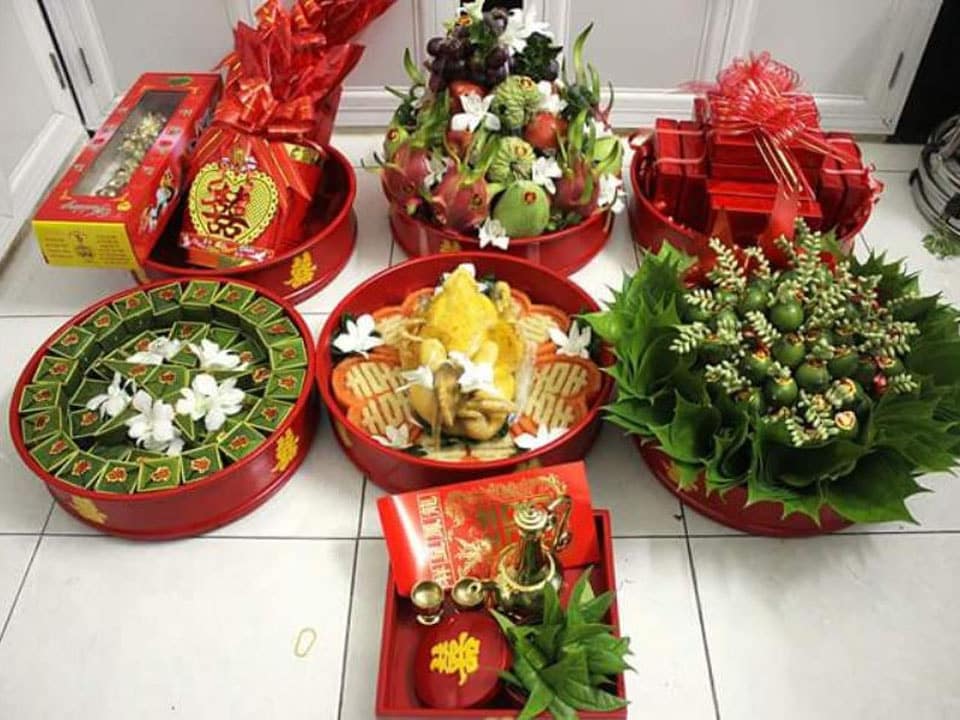 Đám cưới có bao nhiêu mâm quả - Số lượng bao nhiêu là đúng? 2 Mâm quả đám cưới gồm những gì